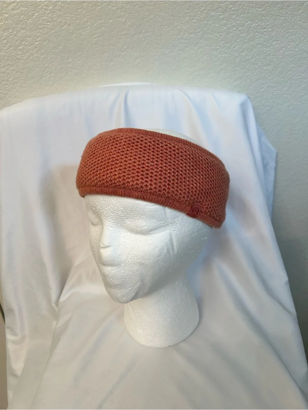 Lululemon Knit Wide Headband/Ear Warmer Rust Orange